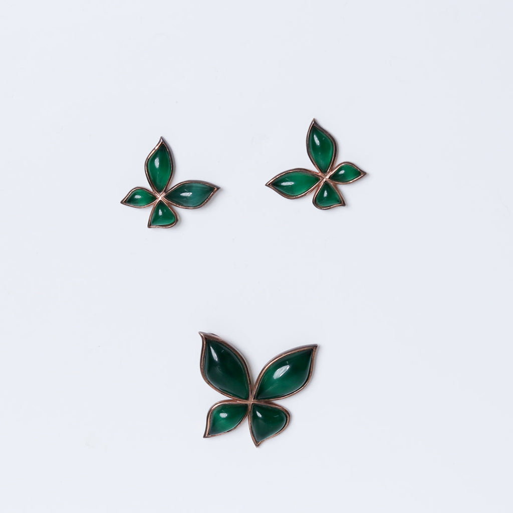 Butterfly Pendant Set-2