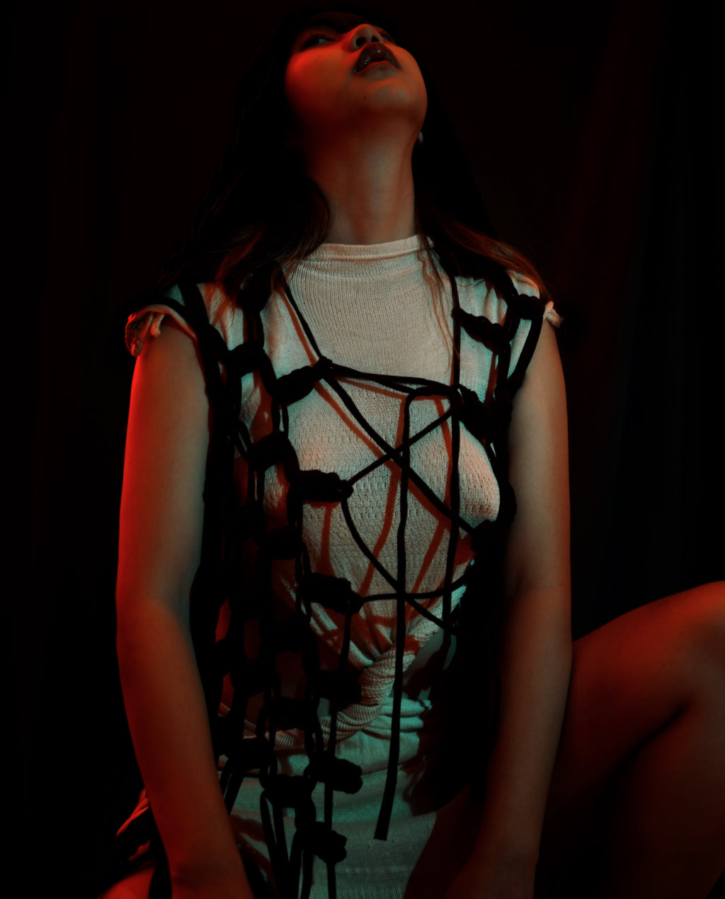 Skadi Macrame Overlay Black-3